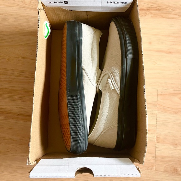 Vans Skate Slip- on Tan Black Women 10.0 US - Picture 9 of 11